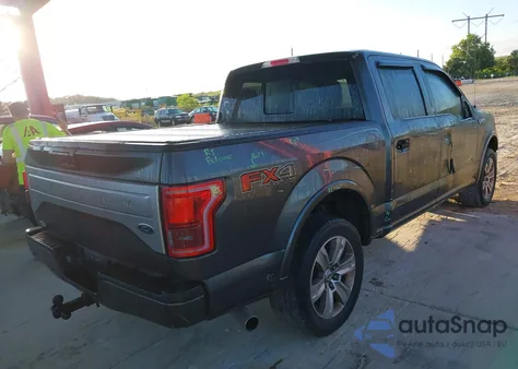 2017 Ford F-150 Platinum из США, поврежденный, VIN 1FTEW1EGXHFA42264